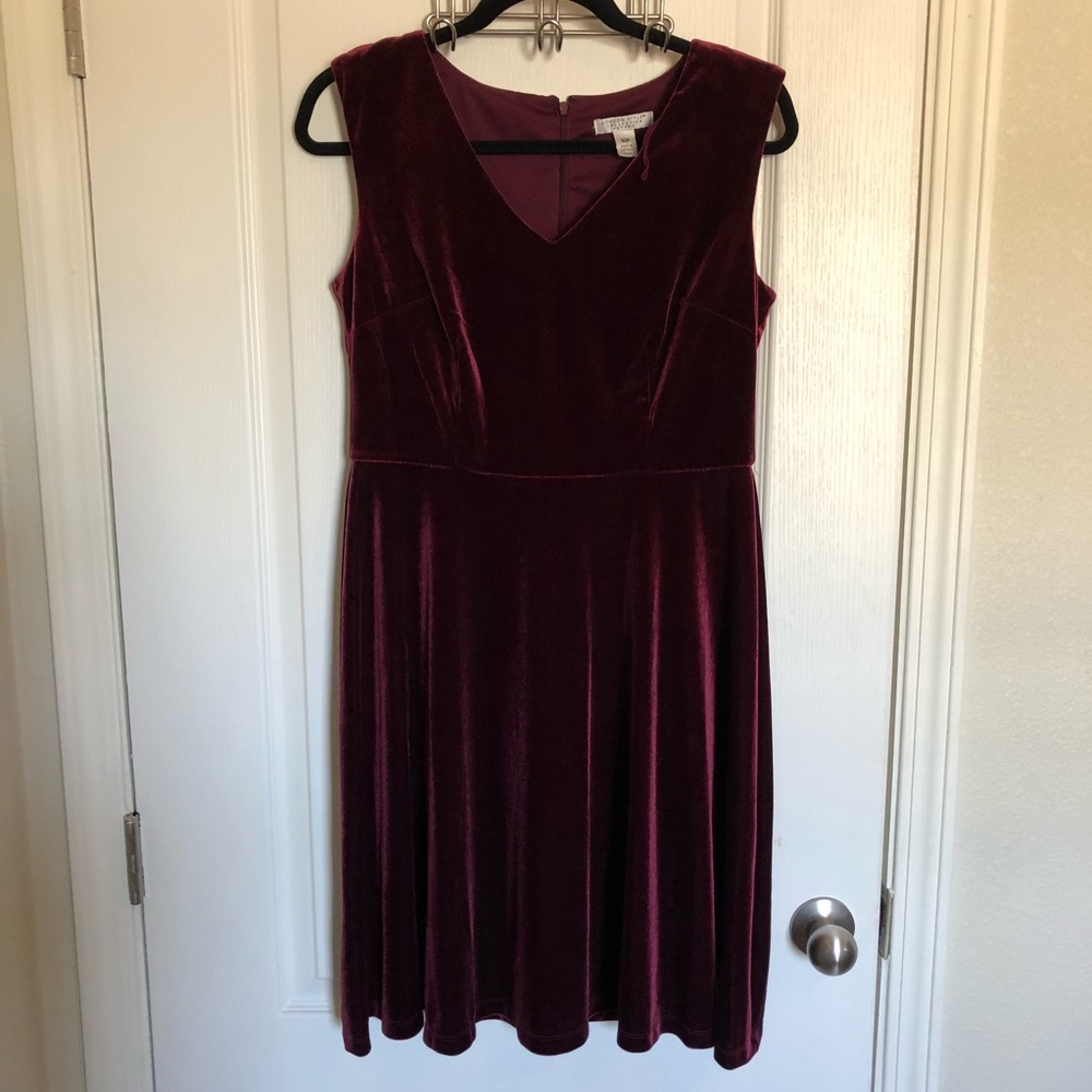 Red Velvet dress
